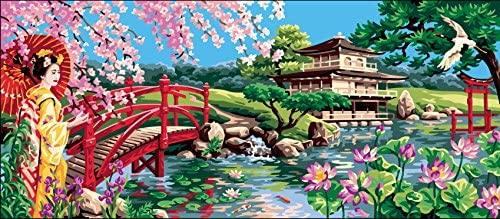 Asian Blossom - Full Drill 5D DIY Diamond Painting Kits - Diamond Art Dezigns