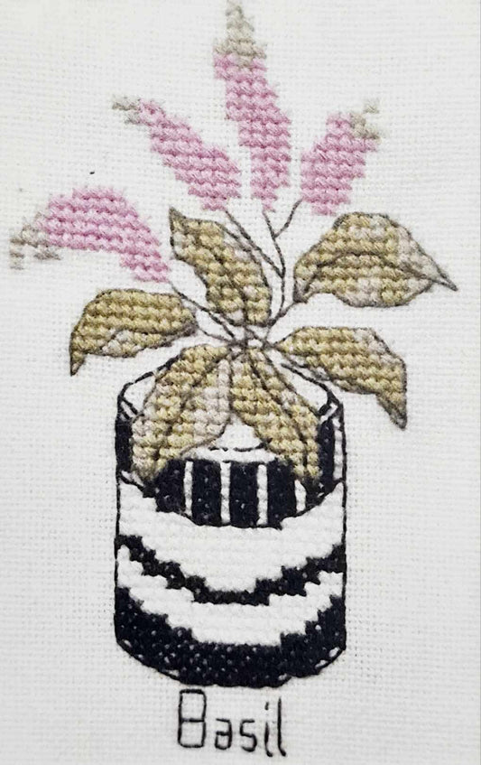 Basil Cross Stitch Kit - Diamond Art Dezigns