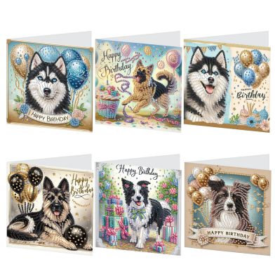 Cards - Birthday Dogs