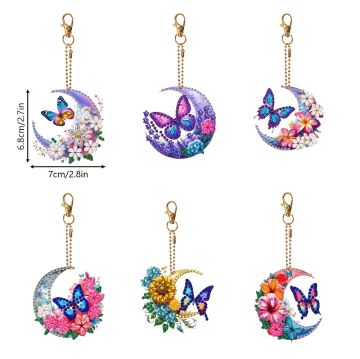 Keyring - Butterfly Moon