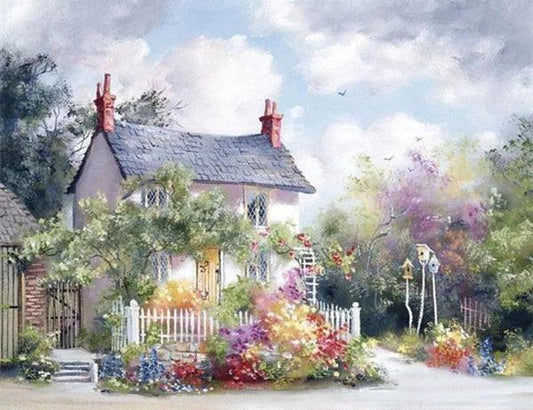 Cottage - Full Drill 5D DIY Diamond Painting Kits - Diamond Art Dezigns