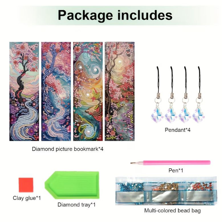 Bookmark - Cherry Blossoms