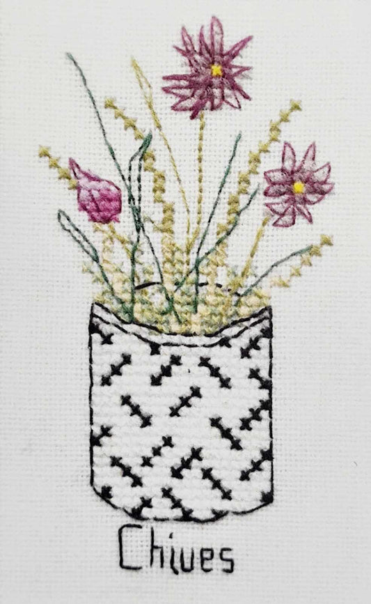 Chives Cross Stitch Kit - Diamond Art Dezigns