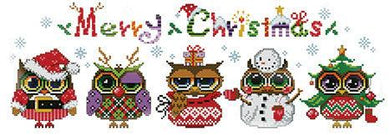 Christmas Owls Stitch Kit