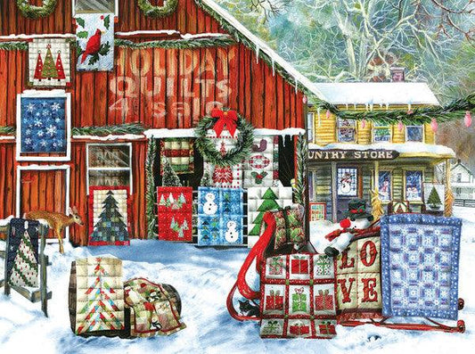 Christmas Quilts - Full Drill 5D DIY Diamond Painting Kits - Diamond Art Dezigns