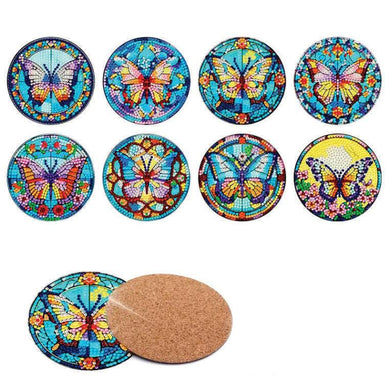 Coasters - Butterly Glass