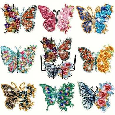 Coasters - Butterfly Sparkle