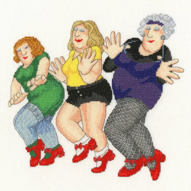 Dancing Class by Beryl Cook - Bothy Threads Counted Cross Stitch Kit