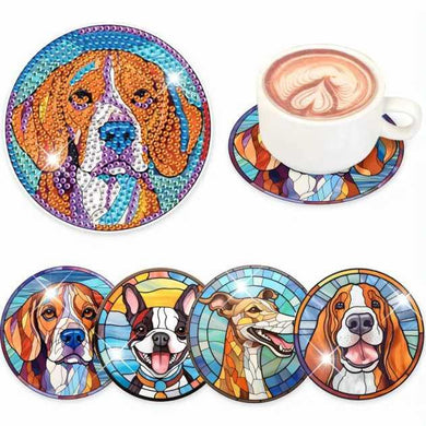 Coasters - Dogs x 4
