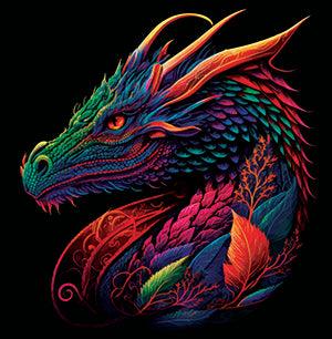 Dragon Head 2 - Full Drill 5D DIY Diamond Painting Kits - Diamond Art Dezigns
