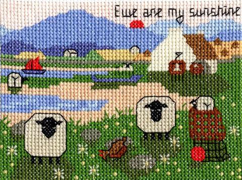Ewe Are My Sunshine Cross Stitch Kit - Diamond Art Dezigns