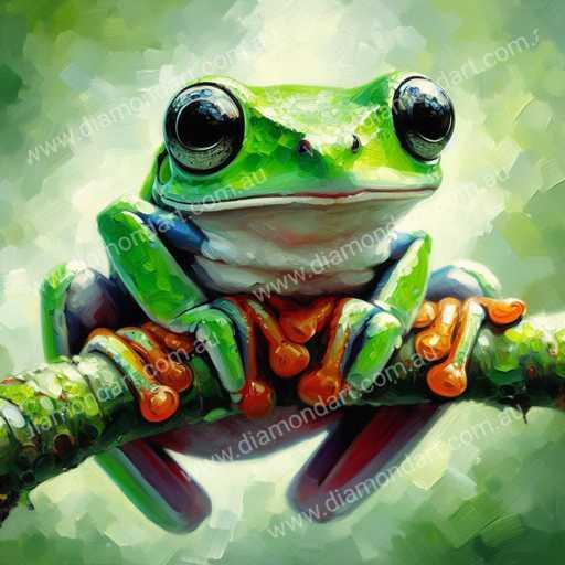 Frog Rain - Diamond Art Dezigns