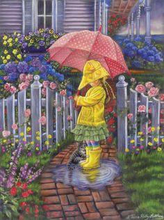 Gumboot Garden - Diamond Art Dezigns