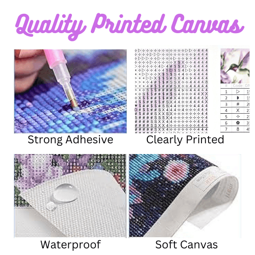 Butterfly Purple Splash 1 - Full Drill 5D DIY Diamond Painting Kits - Diamond Art Dezigns