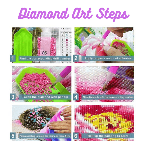 Pixie Castle Knitter - Diamond Art Dezigns