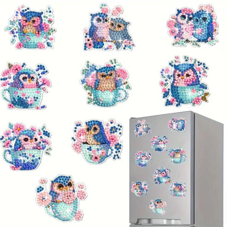Magnet Kit - Owls - Diamond Art Dezigns
