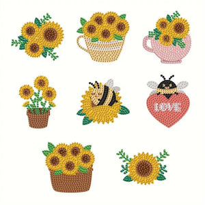 Magnet Kit - Sunflower Bee