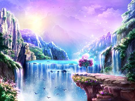 Waterfall Mystic - Full Drill 5D DIY Diamond Painting Kits - Diamond Art Dezigns