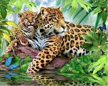 Jaguar 2 - Full Drill 5D DIY Diamond Painting Kits - Diamond Art Dezigns