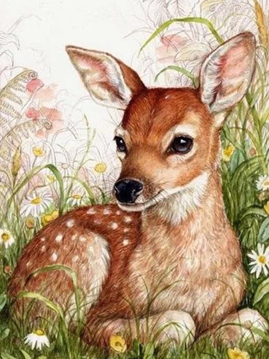 Fawn - Full Drill 5D DIY Diamond Painting Kits - Diamond Art Dezigns