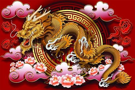 Dragon Clouds - Full Drill 5D DIY Diamond Painting Kits - Diamond Art Dezigns