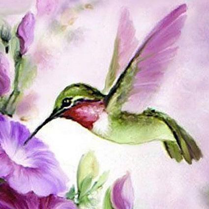 Mini Kit - Hummingbird - Full Drill 5D DIY Diamond Painting Kits - Diamond Art Dezigns