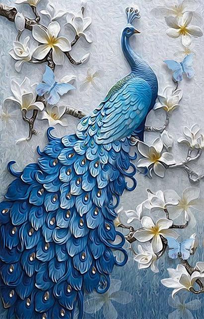 Peacock Blue Shades - Diamond Art Dezigns