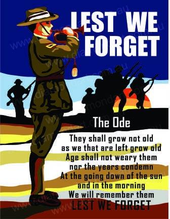 Lest We Forget - 60X40 - Diamond Art Dezigns