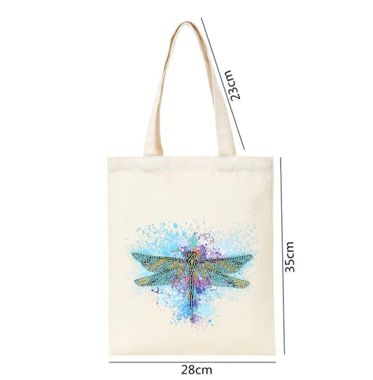 Cotton Bag - Dragonfly - Diamond Art Dezigns