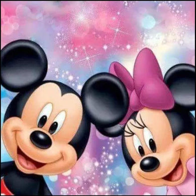 Mickey Minnie Sparkle 30x30