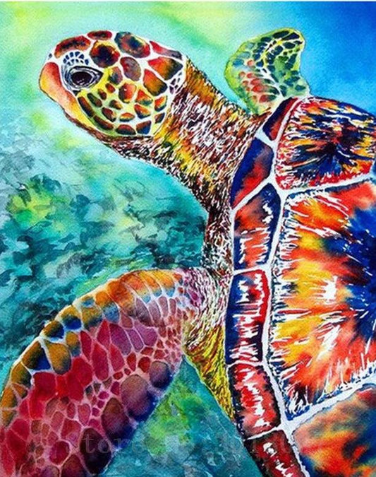 Turtle - Full Drill 5D DIY Diamond Painting Kits - Diamond Art Dezigns