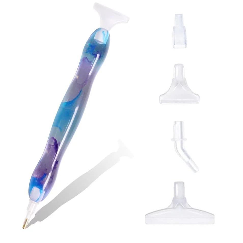Diamond Art Pen Aqua Purple Diamond Art Dezigns