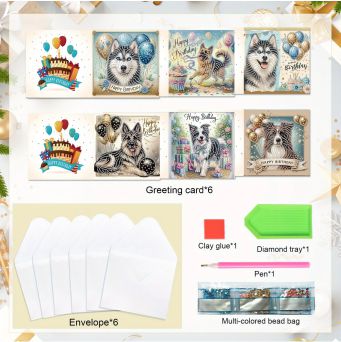 Cards - Birthday Dogs