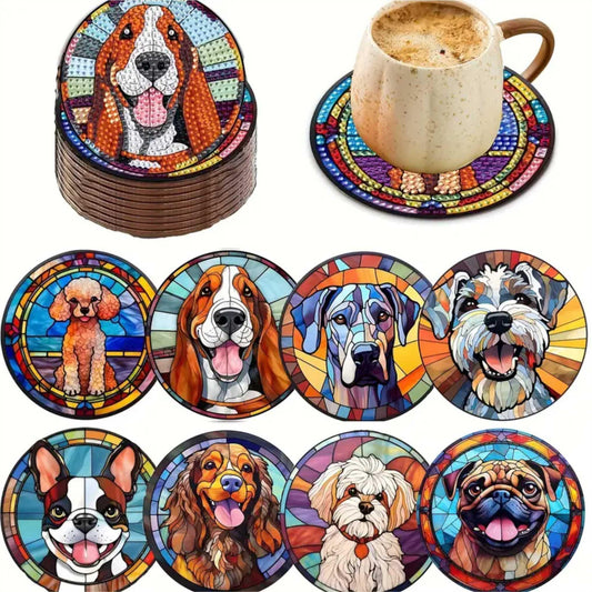 Coasters - Dogs - Diamond Art Dezigns