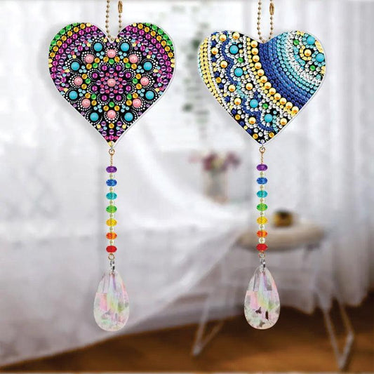 Suncatcher - Hearts x 2