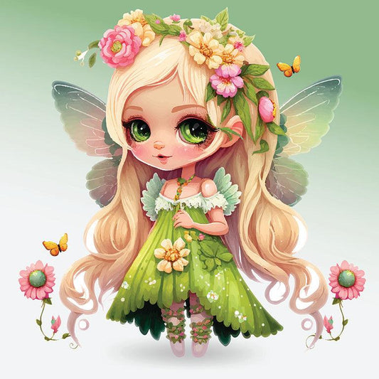Fairy Girl - Full Drill 5D DIY Diamond Painting Kits - Diamond Art Dezigns