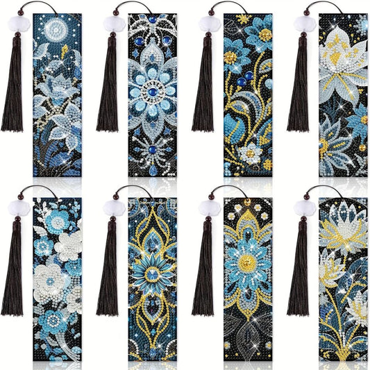 Bookmark Flowers Night Garden
