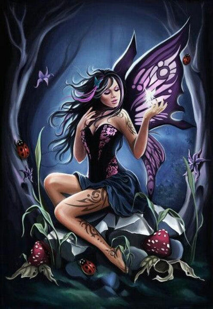 Fairy Tattoo - Full Drill 5D DIY Diamond Painting Kits - Diamond Art Dezigns