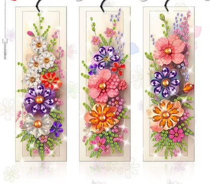 Bookmark Flower Autumn - 5D Full Drill DIY Diamond Art