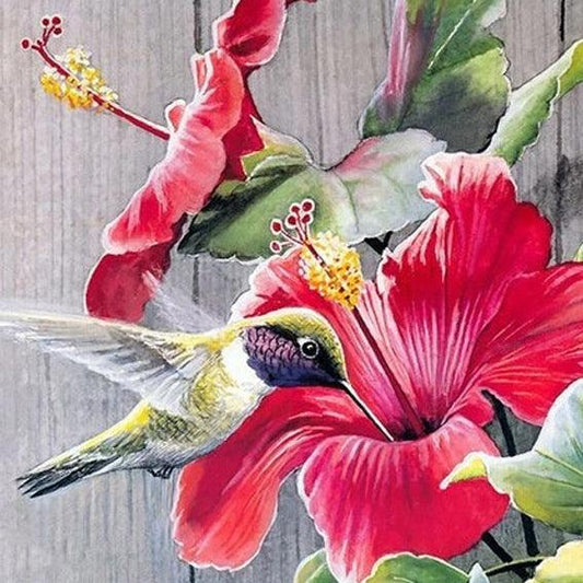Hibiscus - Diamond Art Dezigns