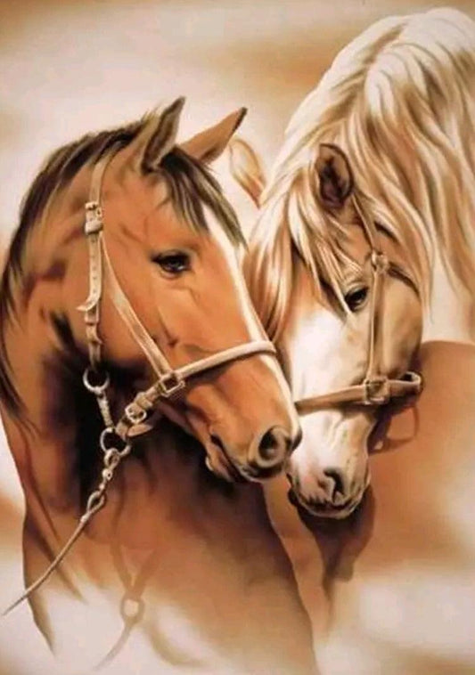 Horse Love - Full Drill 5D DIY Diamond Painting Kits - Diamond Art Dezigns