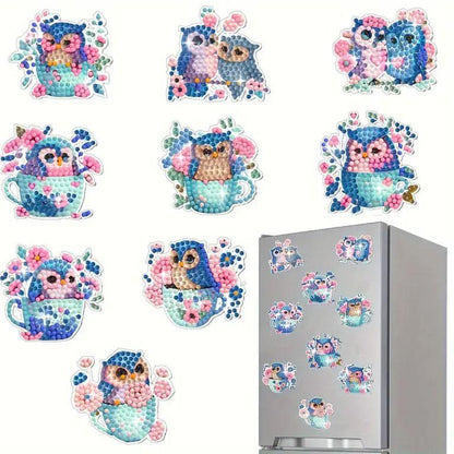Magnet Kit - Owls - Diamond Art Dezigns