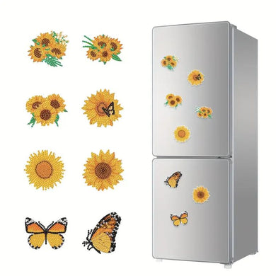 Magnet Kit - Sunflower Butterflies