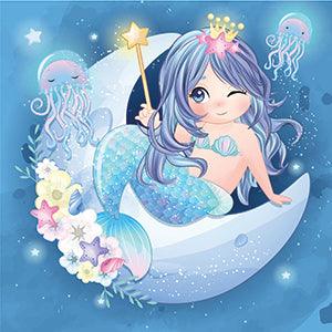 Mermaid Star - Full Drill 5D DIY Diamond Painting Kits - Diamond Art Dezigns