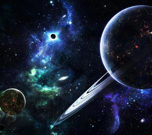 Planets Blue