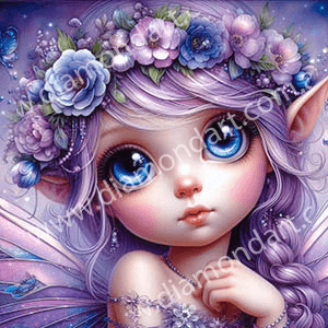 Mini Kit - Pixie - Full Drill 5D DIY Diamond Painting Kits - Diamond Art Dezigns