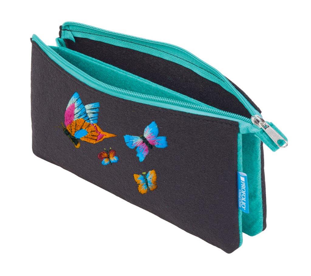 Pouch Stitch Kits - Butterfly - Diamond Art Dezigns