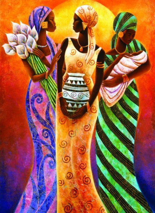 African Women - Diamond Art Dezigns