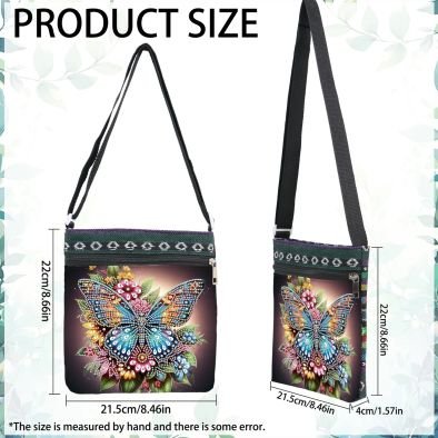 Bag - Butterfly - Diamond Art Dezigns