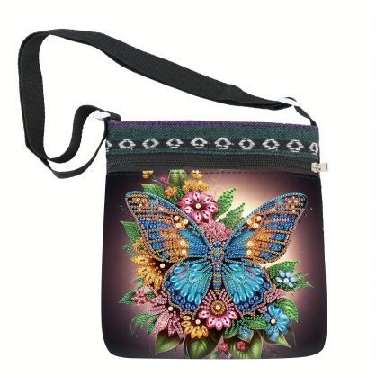 Bag - Butterfly - Diamond Art Dezigns